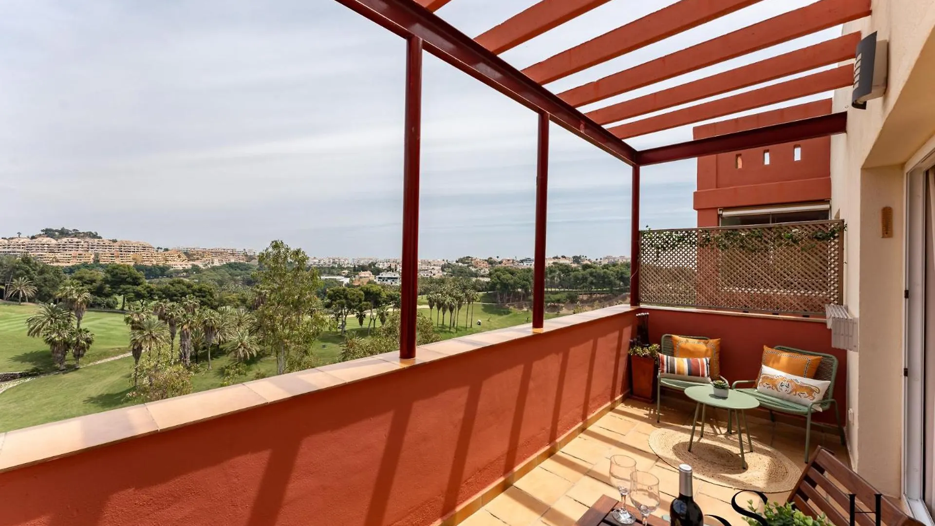 Apartamento Amazing Sea And Golf Course View 2Br, Parking Pool Benalmádena